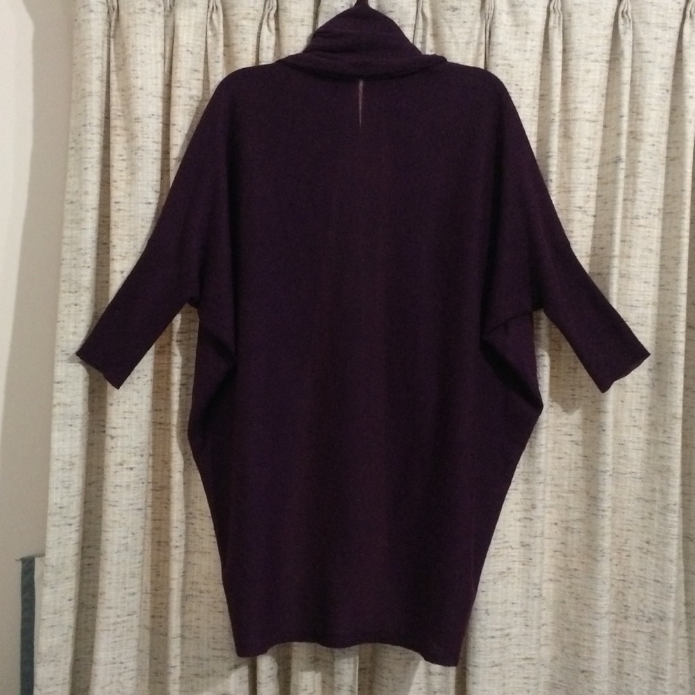 Eileen Fisher Cocoon Open Front Wool Blend Cardigan - Picture 5 of 5